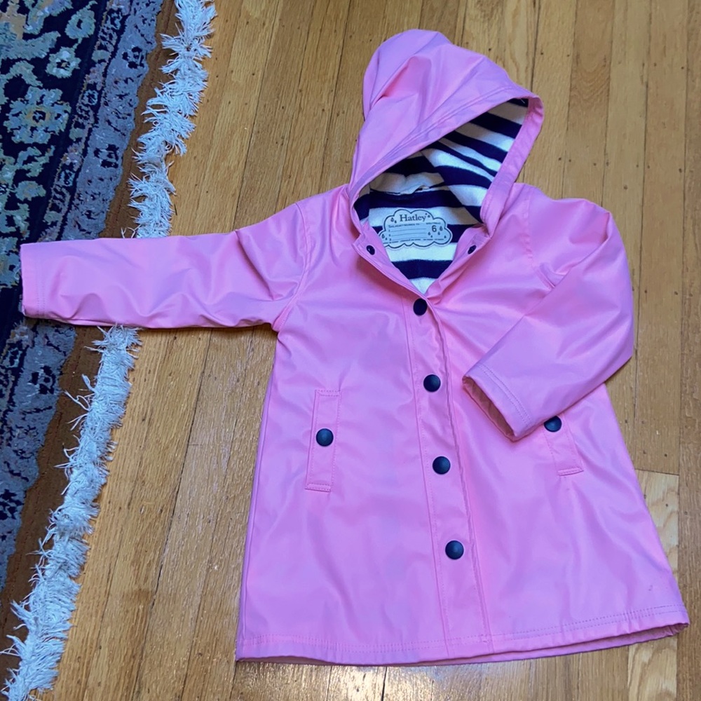 Pink Hatley raincoat